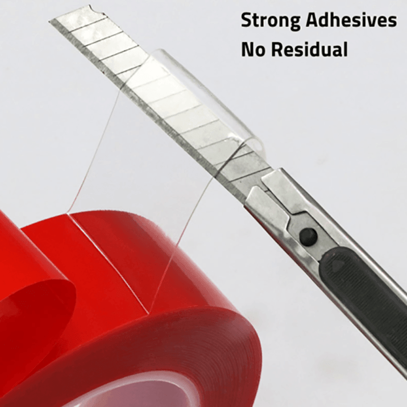 Double-Sided Clear Transparent Acrylic Adhesive Tape Foam Mounting Strong Gel - 8mm x 3m