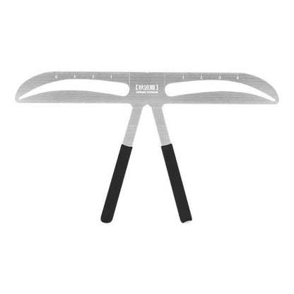 Brow Stencil Shaper Tattoo Eyebrow Kit Ruler 3D Balance Template Makeup Tool Au - #2 Classic Eyebrow