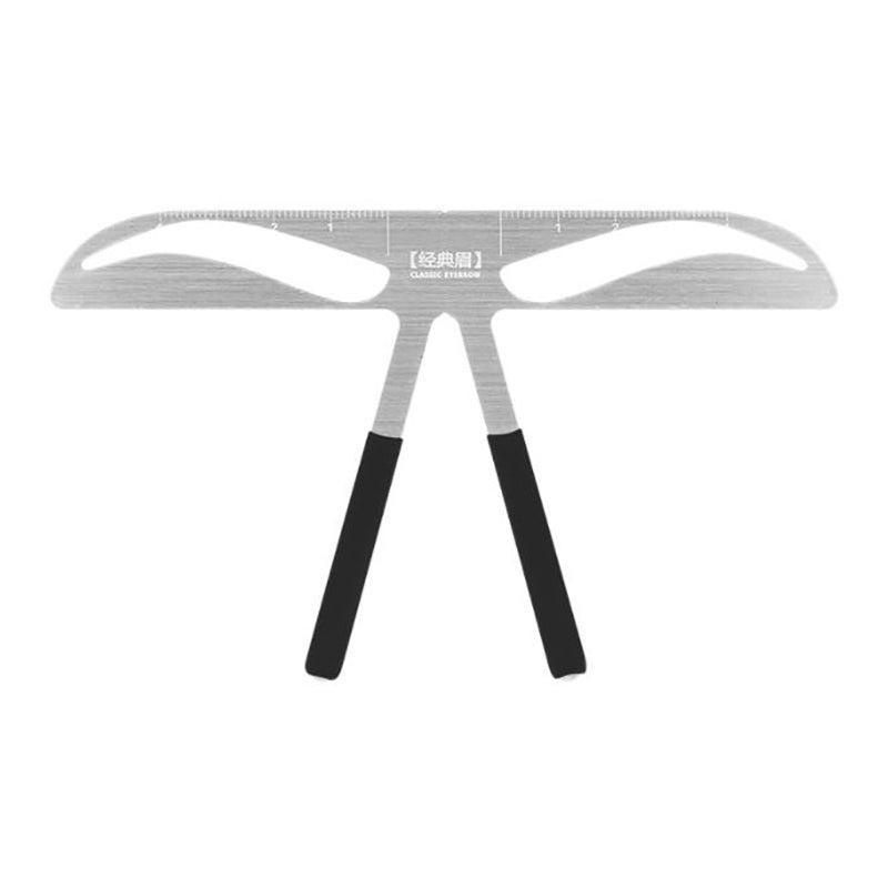 Brow Stencil Shaper Tattoo Eyebrow Kit Ruler 3D Balance Template Makeup Tool Au - #3 Standard Eyebrow
