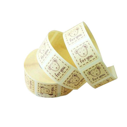 UP TO 80PCS Stickers Labels Thank You Stickers Gift Wrapping Craft Scrapbook DIY - 8*5PCS Style 3