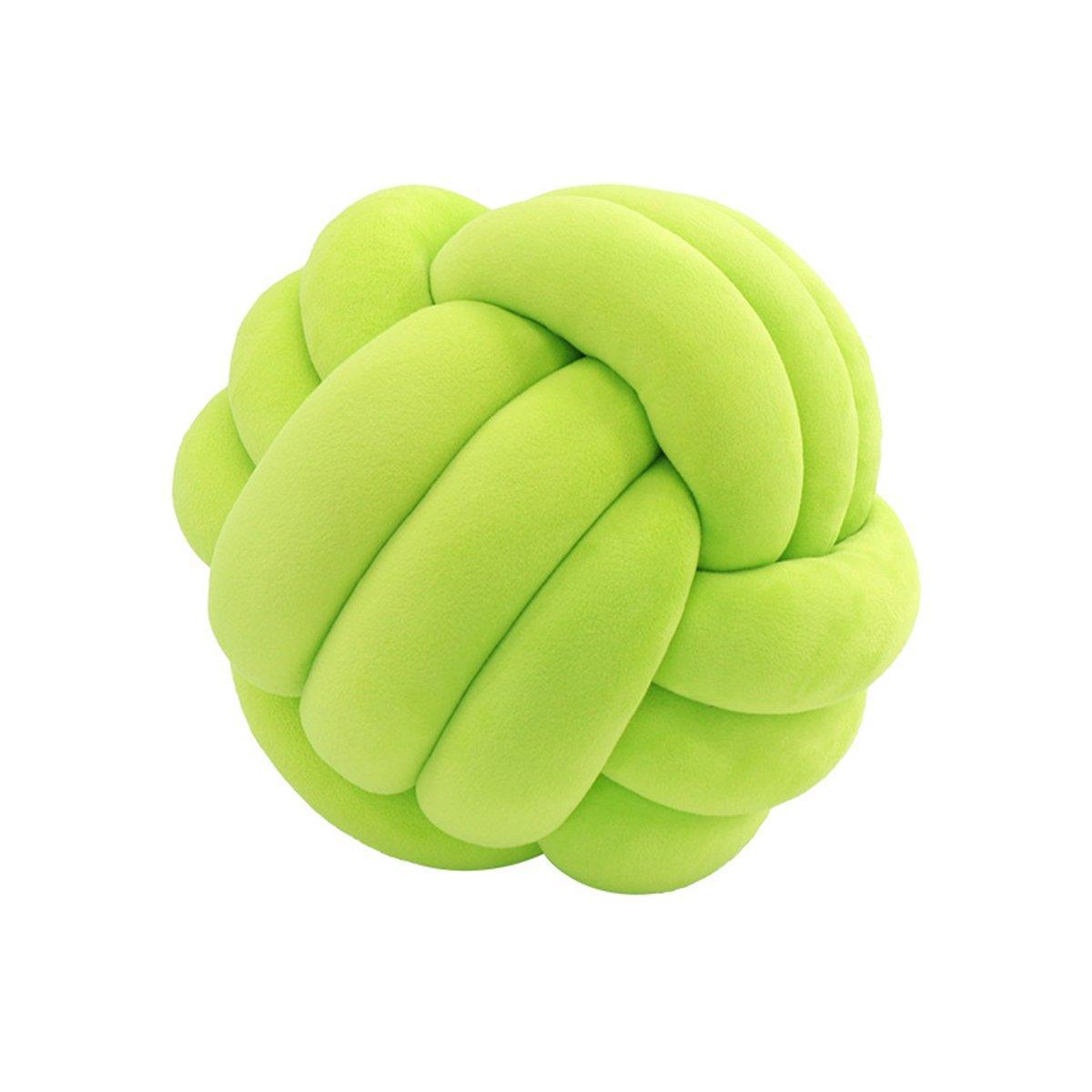 Three-Strand Braided Round Pillow Sofa Cushion Decorative Pillow for Living Room - Curcuma