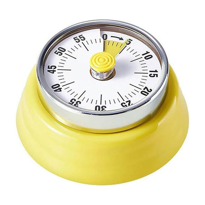 60 Minutes Visual Analog Timer Countdown Clock Time Management Kitchen Tool - Green