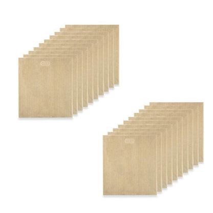 10-50Pcs Reusable Gluten-Free Toaster Bags for Sandwich Toasting - 10PCS