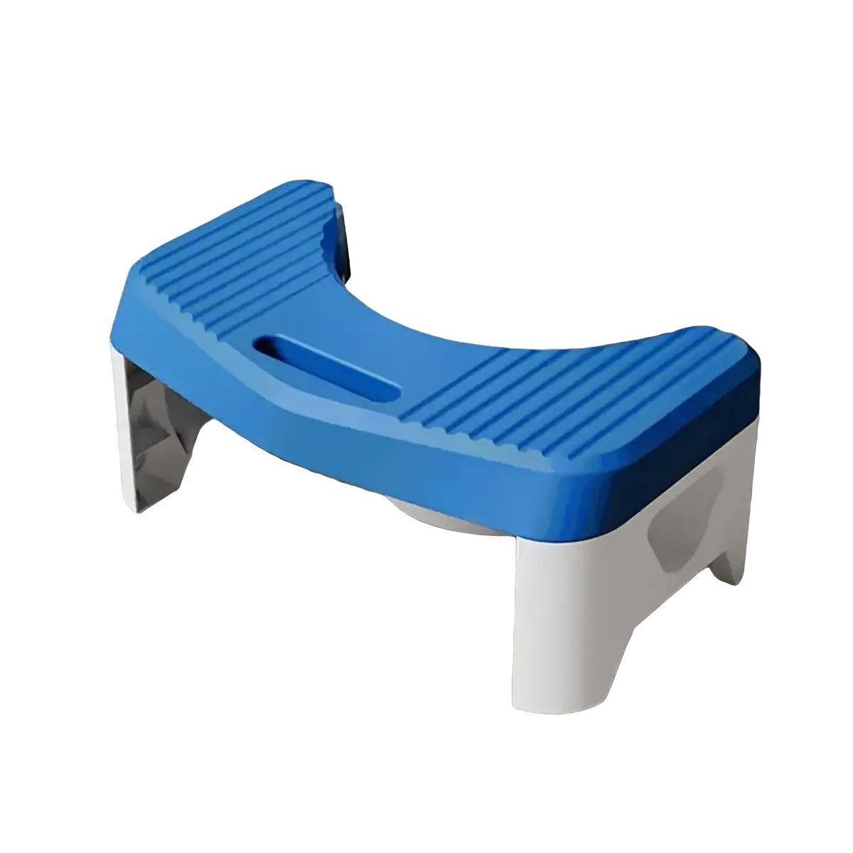 Thickened Toilet Squatting Stool Bathroom Footstool Household Restroom Pad - Grey