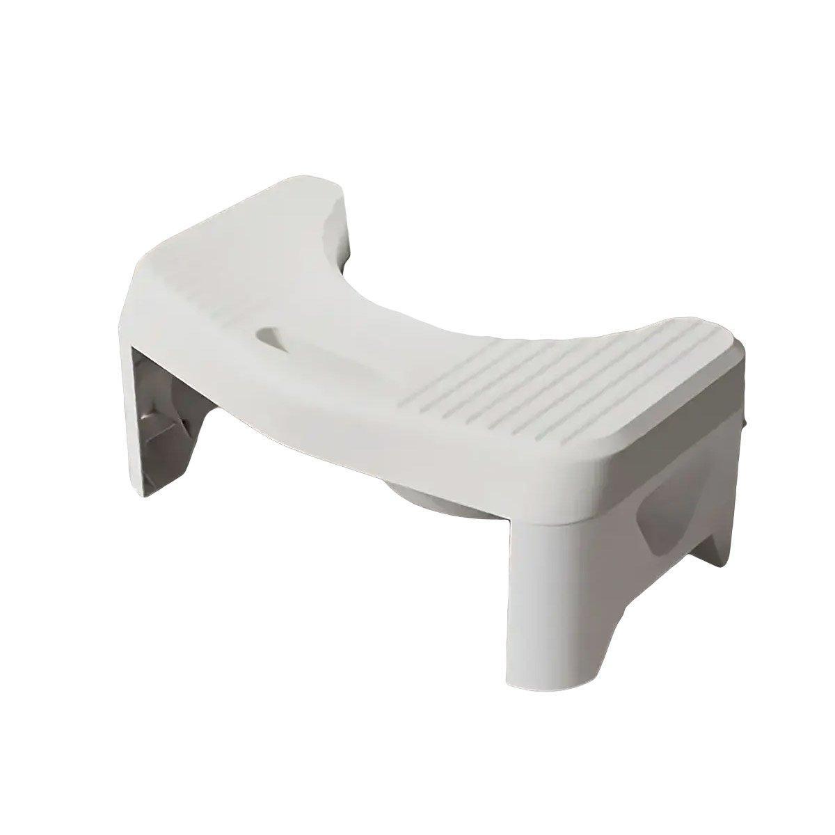 Thickened Toilet Squatting Stool Bathroom Footstool Household Restroom Pad - Grey