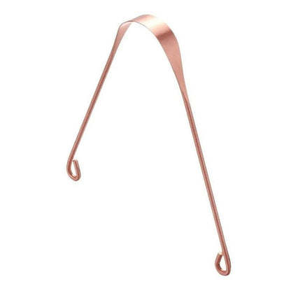 Pure Copper Tongue Scraper Cleaner Thick 12Gm Ayurvedic Dental Hygiene Oral Care - 1PC