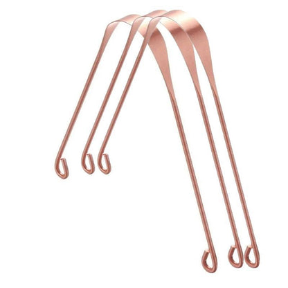 Pure Copper Tongue Scraper Cleaner Thick 12Gm Ayurvedic Dental Hygiene Oral Care - 1PC