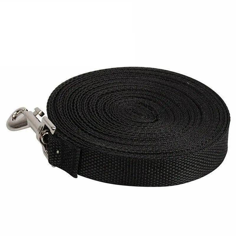 50Ft/15M Long Dog Lead Pet Puppy Leash Training Obedience Recall Walk Tracking - Red