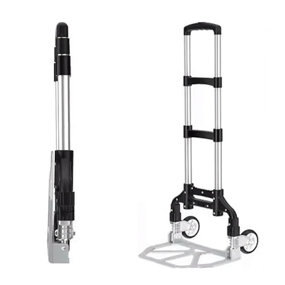 Folding Hand Trolley Cart Heavy Duty Utility Truck Portable Pull Wagon Trailer