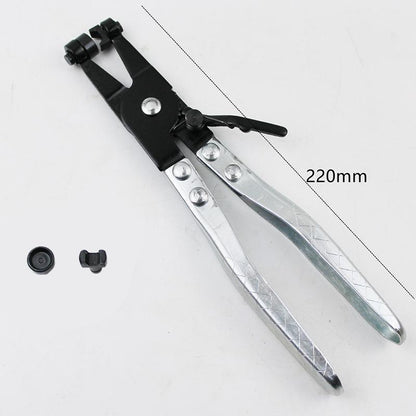45 Degree Water Pipe Hose Clip Pliers Clamp Swivel Drive Jaw Locking Removal Tool