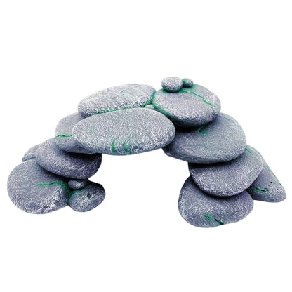 Turtle Climbing Platform Staircase Balcony Ramp for Aquarium Fish Tank Habitat - A