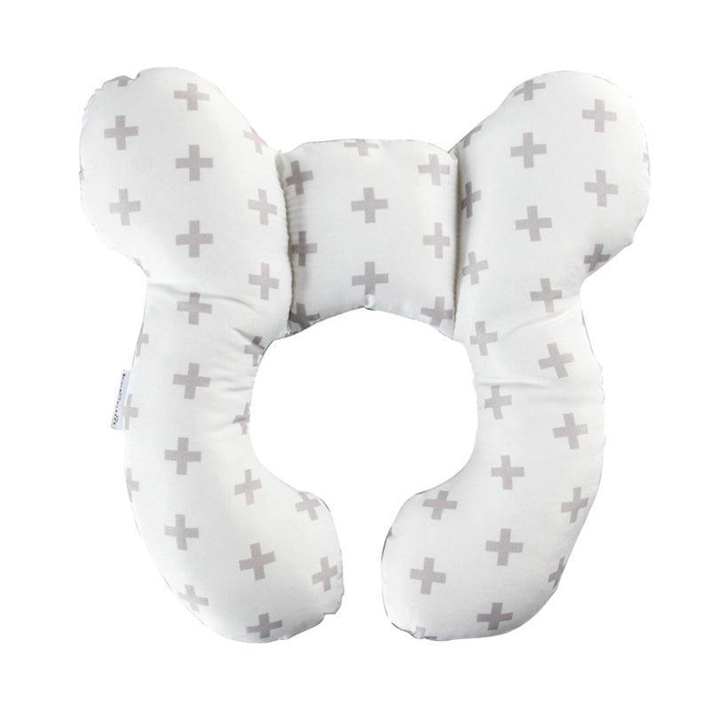 Baby Soft U-Shaped Auto Car Seat Stroller Head Neck Support Pillow Cushion Au - Cloud