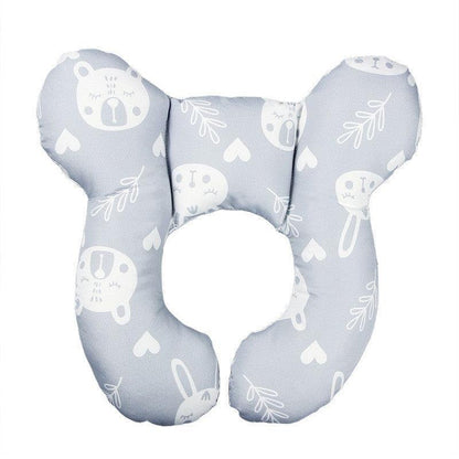 Baby Soft U-Shaped Auto Car Seat Stroller Head Neck Support Pillow Cushion Au - Geometry