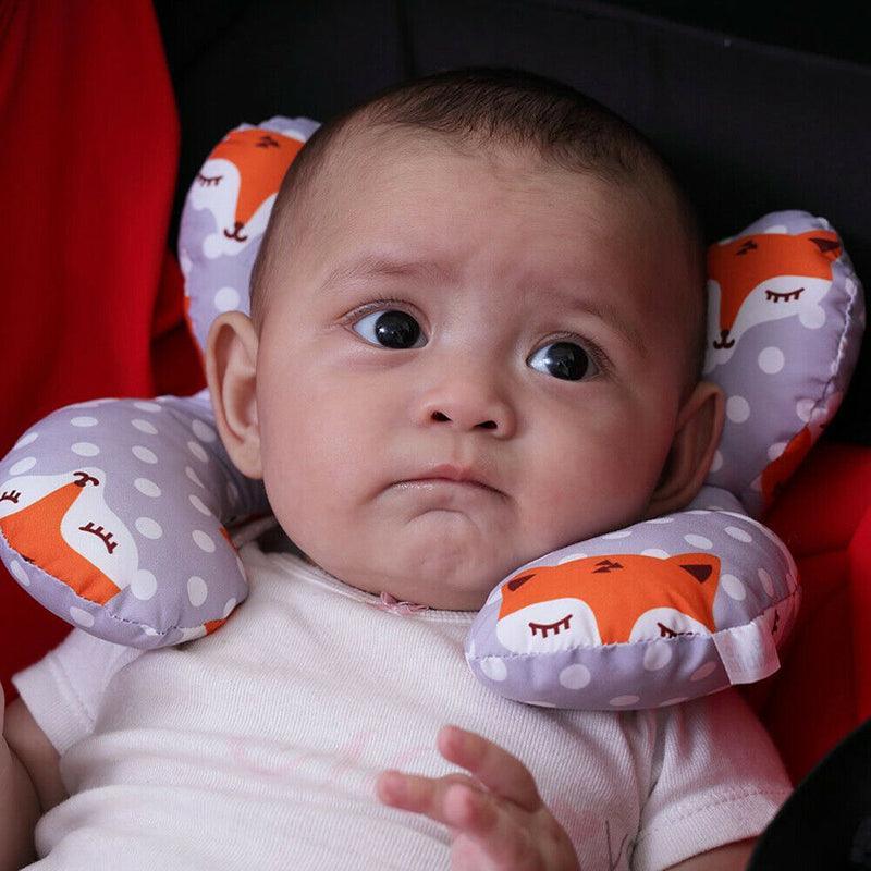Baby Soft U-Shaped Auto Car Seat Stroller Head Neck Support Pillow Cushion Au - Plus
