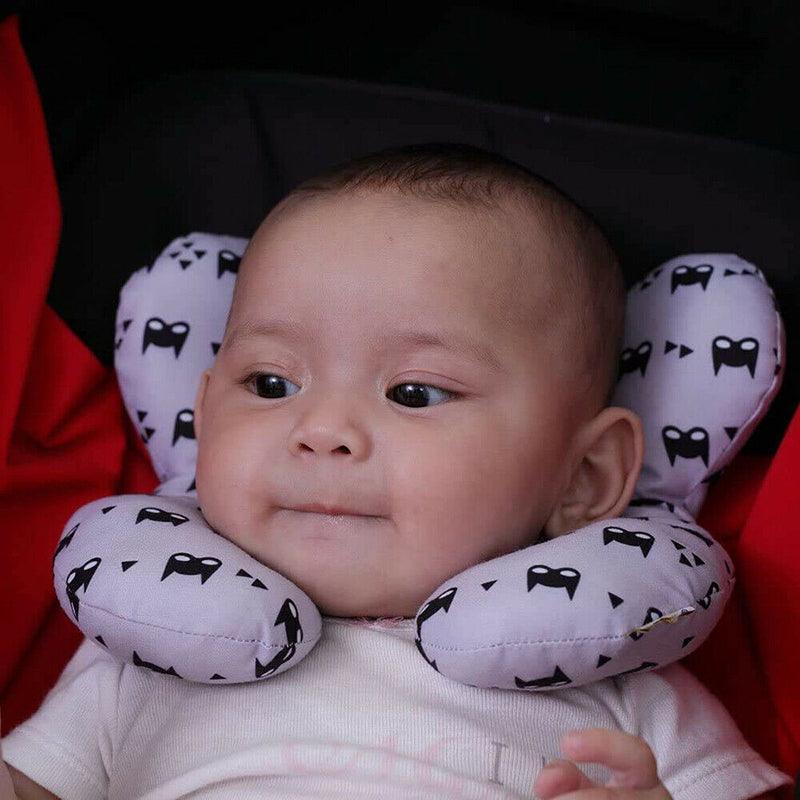 Baby Soft U-Shaped Auto Car Seat Stroller Head Neck Support Pillow Cushion Au - Plus