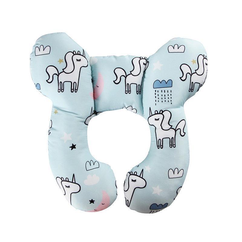 Baby Soft U-Shaped Auto Car Seat Stroller Head Neck Support Pillow Cushion Au - Plus