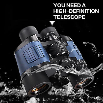 60X60 Day/Night Vision Binoculars Telescope 3000M Waterproof Outdoor Travel