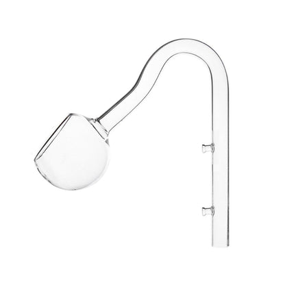 Aquarium Glass Inlet Outlet Pipe Fish Tank Filter Oil Film Remover Plant Holder - Hemispherical outlet-16mm