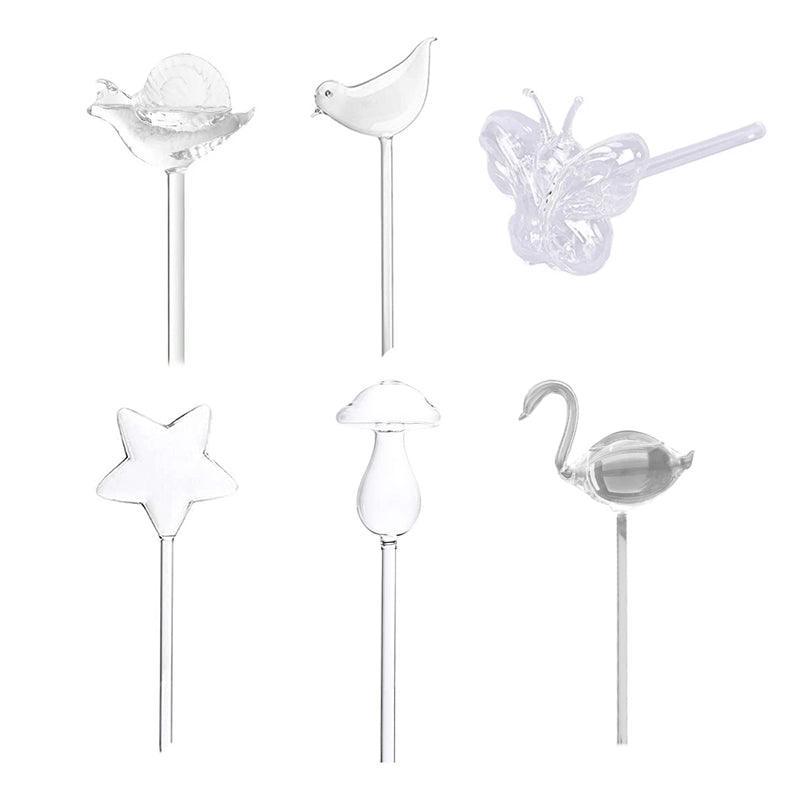 Automatic Self Plant Watering Glass Bulbs Water Feeder Indoor Irrigation Outdoor - Mushroom