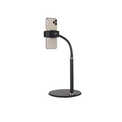 Adjustable Floor/Desk Stand Bed Lazy Mount Holder Arm Bracket For Phone Tablet - 6.5-9cm White(Desk Stand)
