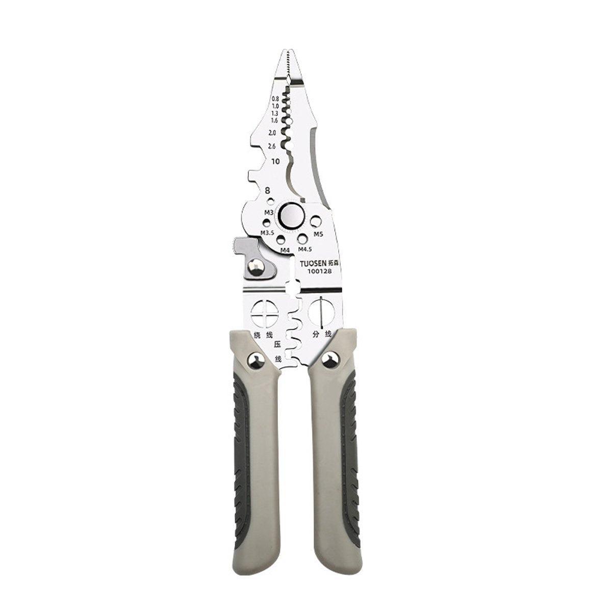 Multifunctional Wire Stripper Pliers Electric Cable Crimper and Cutter Tool Set