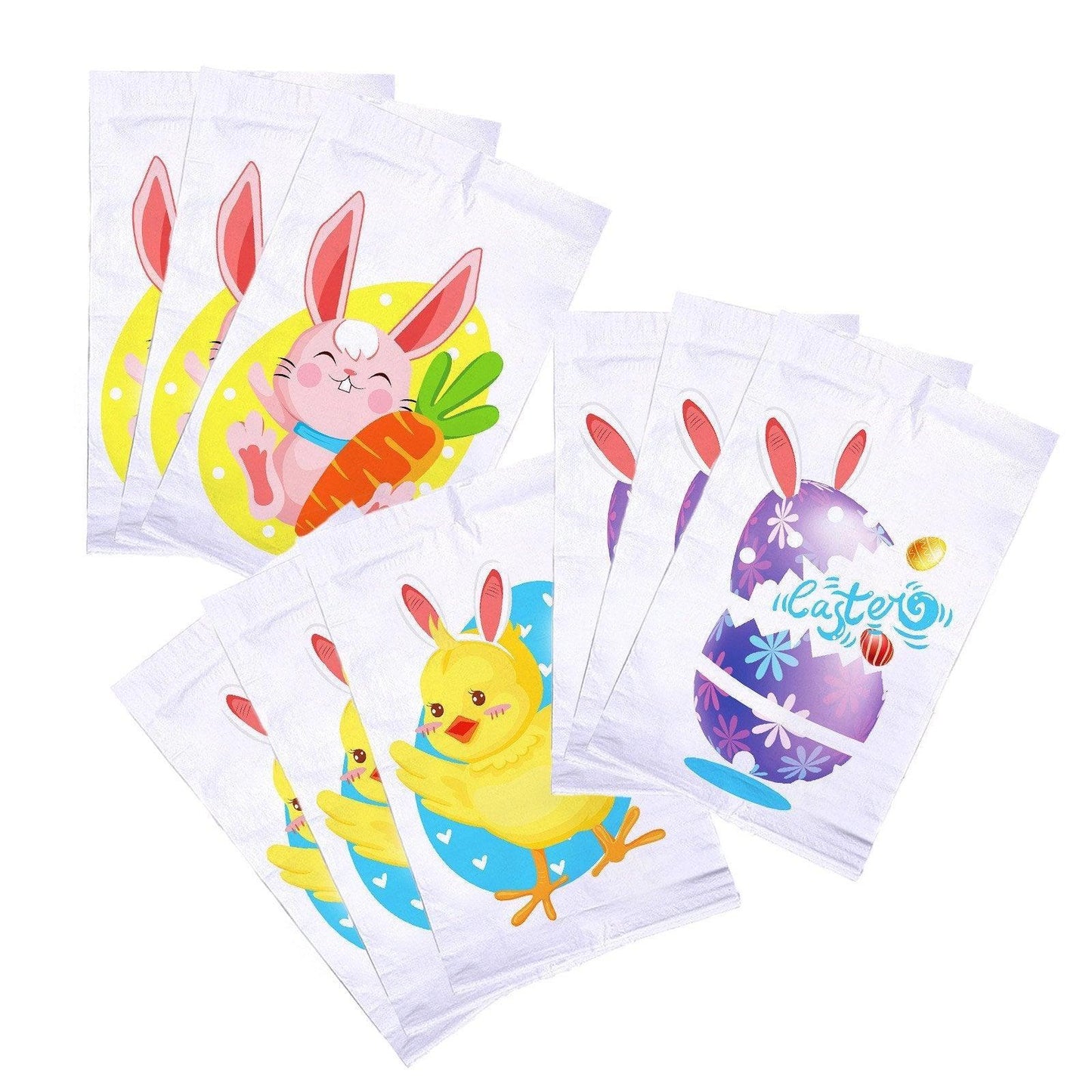 Jumping Sack Race Bags 5pcs Set for Outdoor Garden Party Family Group Activity Game - Eggshell