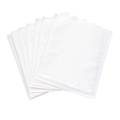 500PCS Transparent Food Greaseproof Bag Sandwich Donut Bread Packaging Pouch - Cowhide 21X25CM