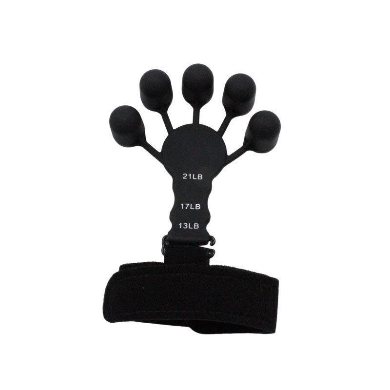 Finger Exerciser Strength Gripper Forearm Trainer Hand Grip Strengthener Therapy - 1# Grey (11LB)