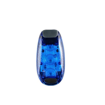 LED Warning Lamp Tail Light for Bicycle Helmet Rear Cycling Running Use - Red