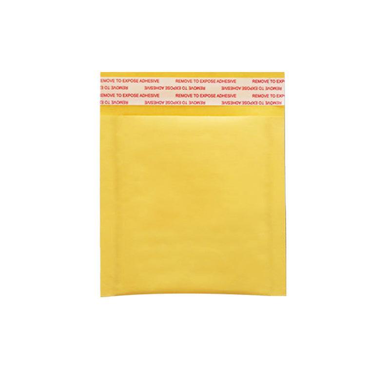 25PCS Poly Bubble Mailer Yellow Colour Multi-Size Plastic Padded Bag - 25PCS-13*18CM