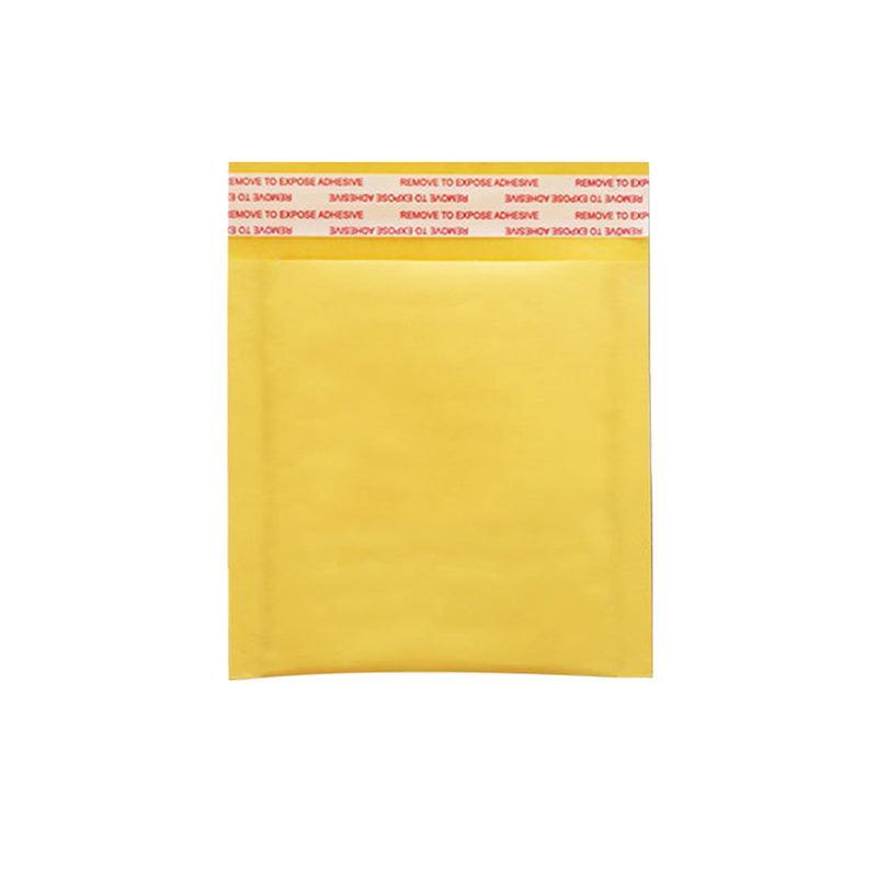 25PCS Poly Bubble Mailer Yellow Colour Multi-Size Plastic Padded Bag - 25PCS-13*23CM