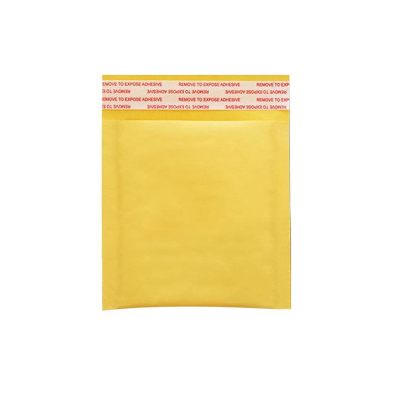 25PCS Poly Bubble Mailer Yellow Colour Multi-Size Plastic Padded Bag - 25PCS-18*18CM