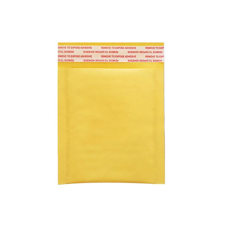 25PCS Poly Bubble Mailer Yellow Colour Multi-Size Plastic Padded Bag - 25PCS-18*18CM