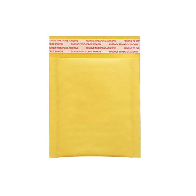 25PCS Poly Bubble Mailer Yellow Colour Multi-Size Plastic Padded Bag - 25PCS-18*18CM