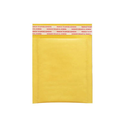25PCS Poly Bubble Mailer Yellow Colour Multi-Size Plastic Padded Bag - 25PCS-11*12.5CM
