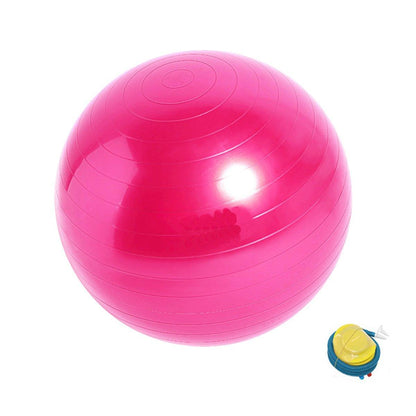 Explosion-Proof Thickened Inflatable Yoga Ball Massage Fitness Stability Ball - Grey - 75cm