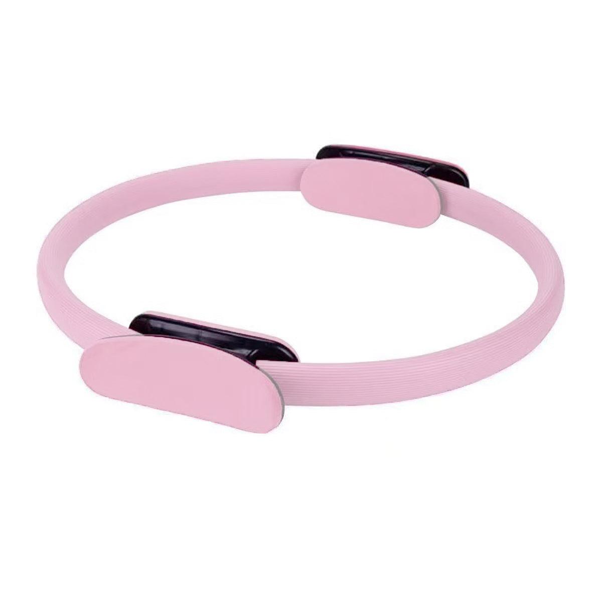 6 Colours Pilates Yoga Ring Magic Circle Fitness Equipment for Toning Slim Legs - Grey