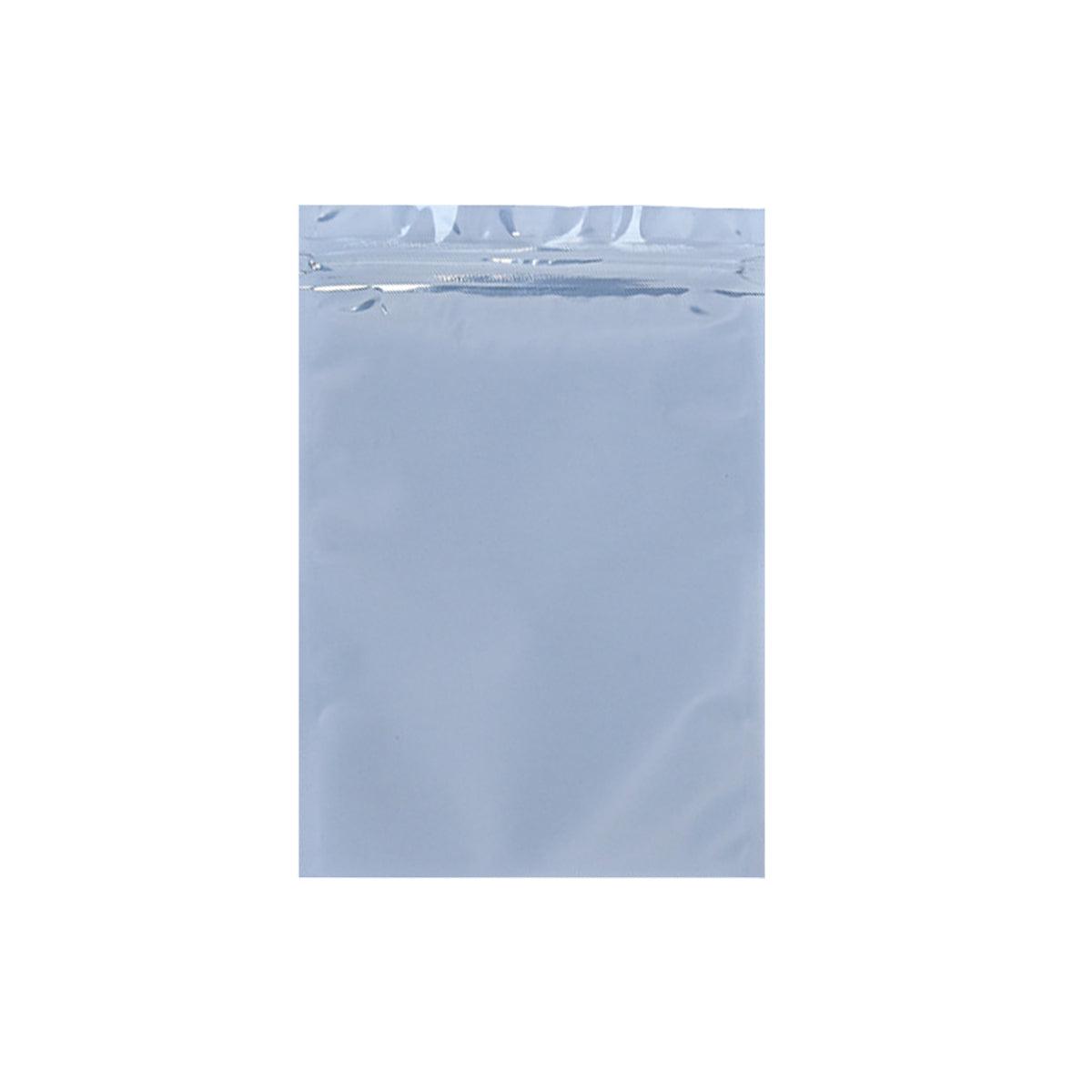 Plastic Self Sealing Bags 100PCS 5Sizes Anti Static Semi Transparent Resealable - 10x15cm