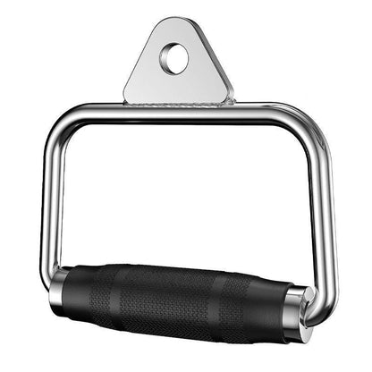Cable Pulley Attachment Tricep Rope V Grip LAT Pull Down Gym Accessory - Rotation Close Grip Triangle