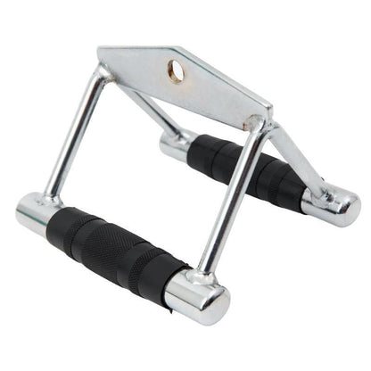 Cable Pulley Attachment Tricep Rope V Grip LAT Pull Down Gym Accessory - Rotation Close Grip Triangle
