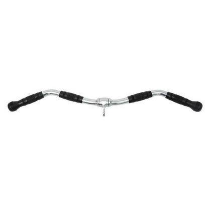 Cable Pulley Attachment Tricep Rope V Grip LAT Pull Down Gym Accessory - Tricep Press-Down Bar