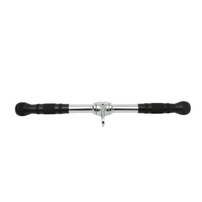 Cable Pulley Attachment Tricep Rope V Grip LAT Pull Down Gym Accessory - EZ Curl Pull-Down Bar