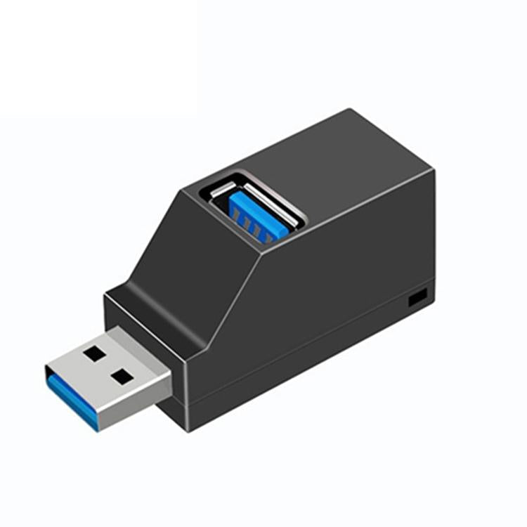 Compact 3-Port Usb Hub With Lanyard