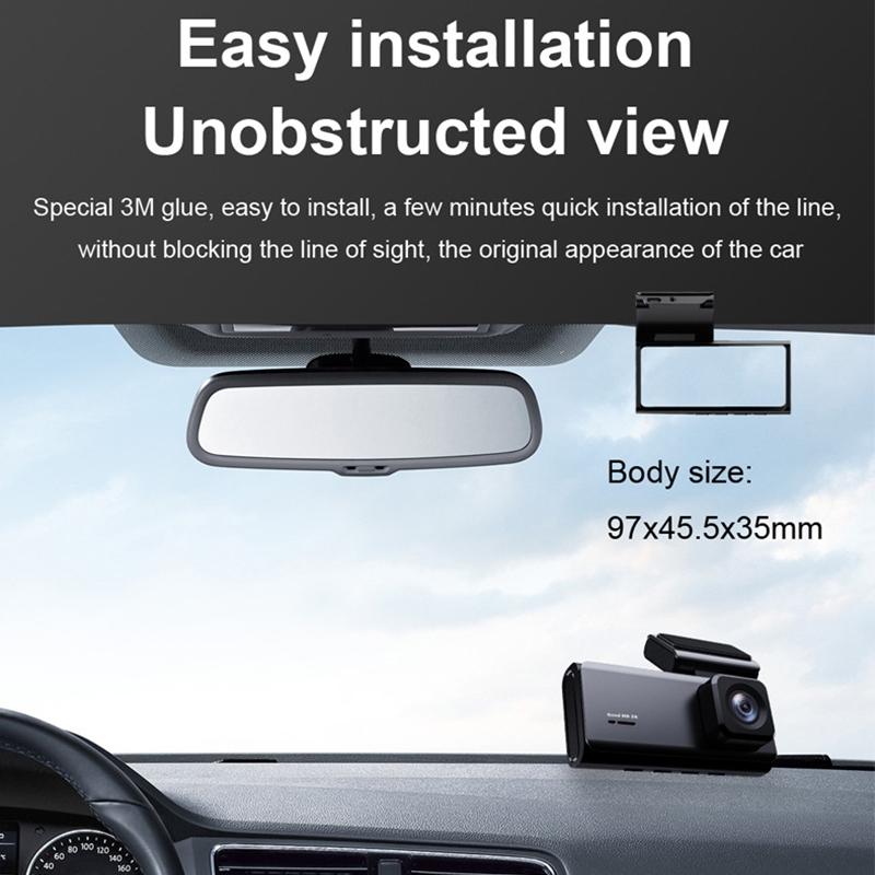 1080p Hd Night Vision Car Recorder with Wifi & Mobile App Support