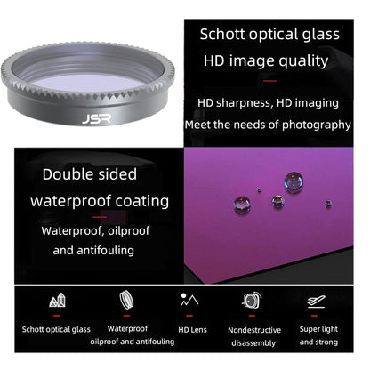 3-in-1 Cpl Nd8 Nd16 Lens Filter for Insta360 Go 2 / 3 Series Cameras - For Insta360 Go 2 / Go 3 3 In 1 Cpl Nd8 Nd16