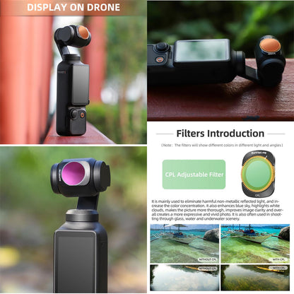 Dji Pocket 3 Camera Lens Filter - Nd64Pl