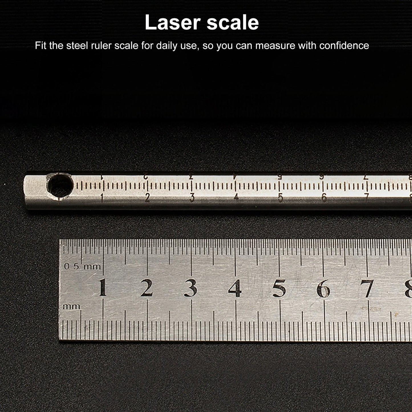 Woodworking Level Line Tool - Aluminum Alloy Ruler