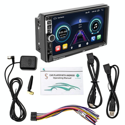7 Inch Car Android Player Gps Navigation Bluetooth Fm Radio Carplay Mirror Link Wifi Steering Wheel Control