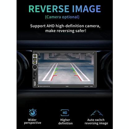 7 Inch Car Android Player Gps Navigation Bluetooth Fm Radio Carplay Mirror Link Wifi Steering Wheel Control
