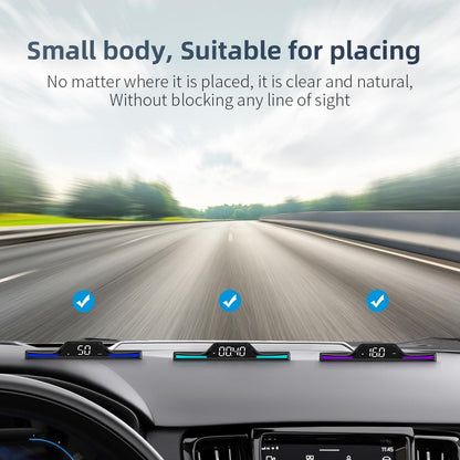 Hd Gps Head Up Display With Ambient Light